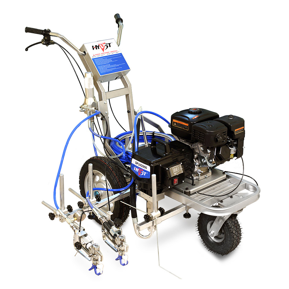 SPLM2000 Gasoline Engine Powered High Speed Floor Line Striper