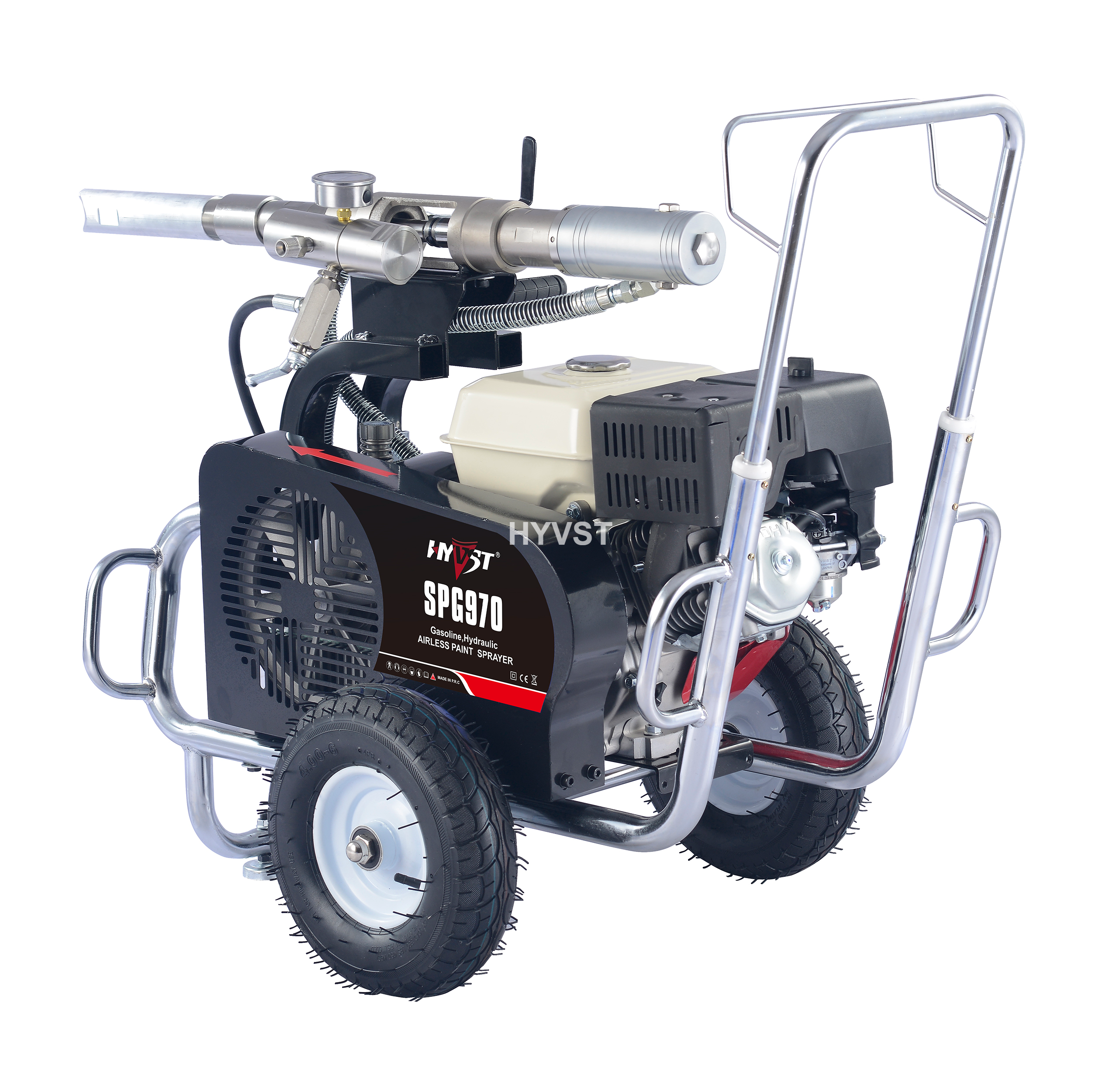 SPG970 Gasoline Engine Driven Hydraulic Airless Paint Sprayer