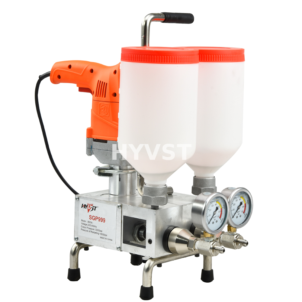 SGP999 Electric High Rotation Speed Epoxy Resin High Pressure Grouting Machine