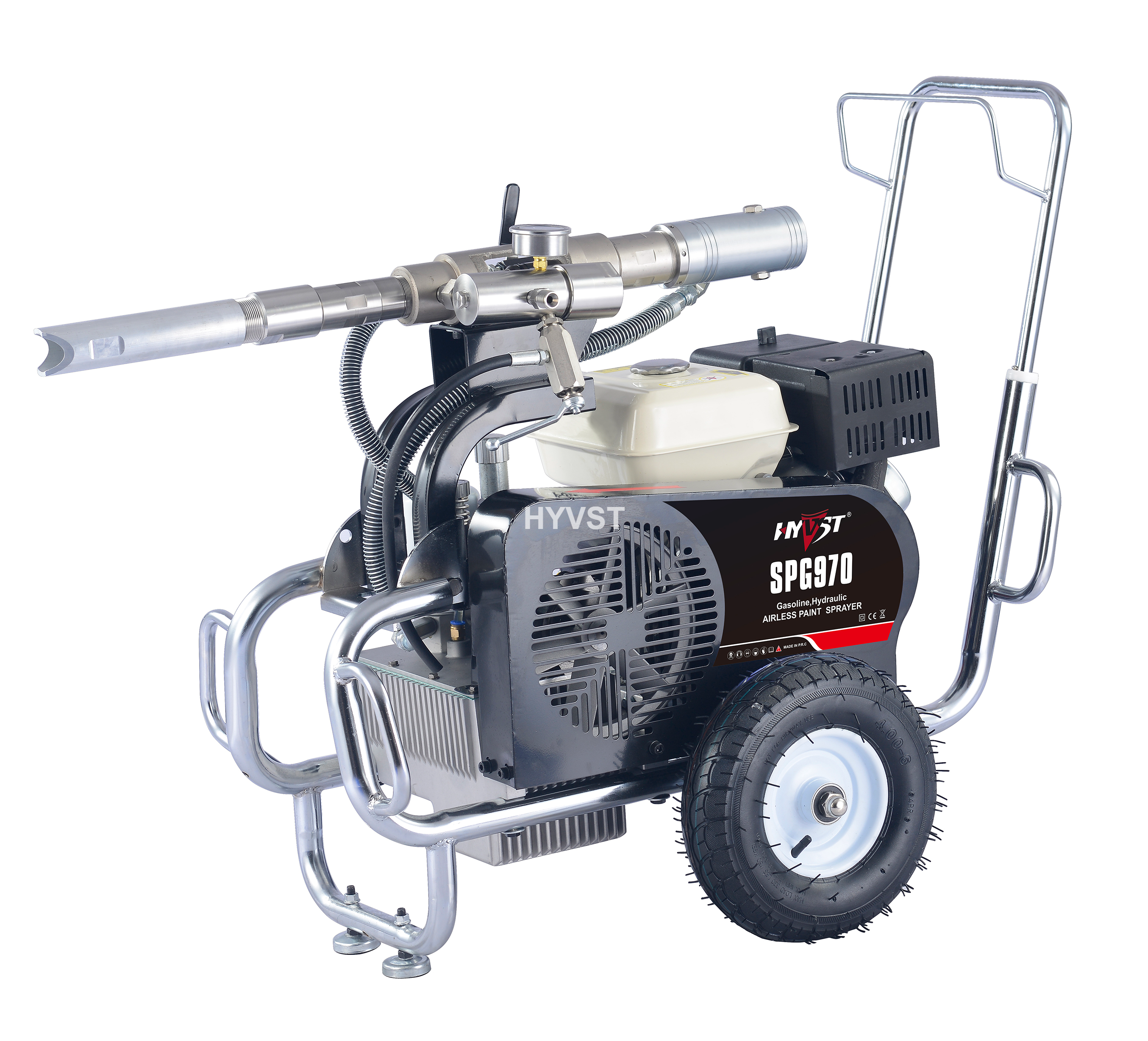 SPG970 Gasoline Engine Driven Hydraulic Airless Paint Sprayer